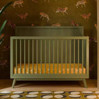Lit de bébé convertible 4-en-1 Palma Mid-Century