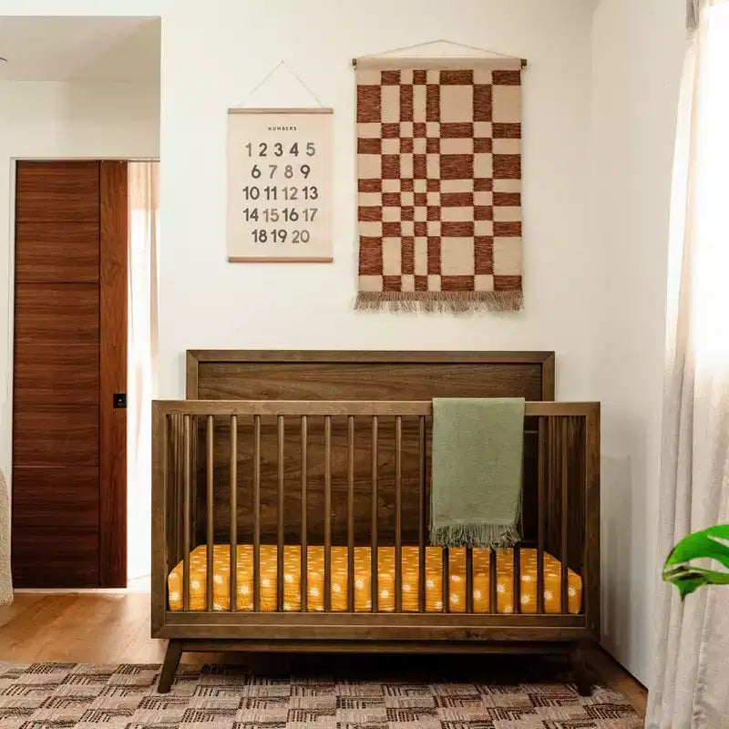 Lit de bébé convertible 4-en-1 Palma Mid-Century