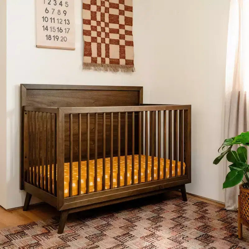 Lit de bébé convertible 4-en-1 Palma Mid-Century