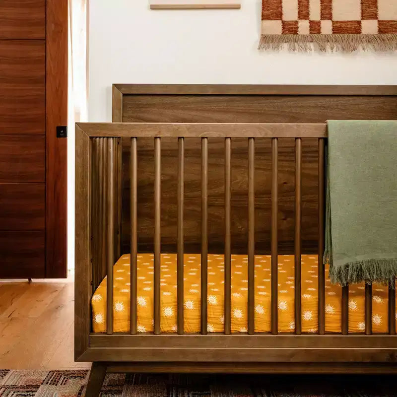 Lit de bébé convertible 4-en-1 Palma Mid-Century