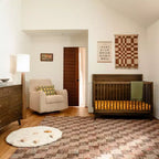 Lit de bébé convertible 4-en-1 Palma Mid-Century