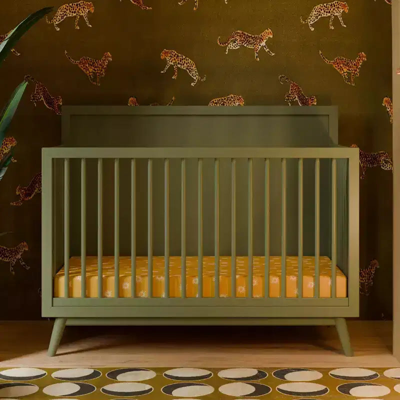 Lit de bébé convertible 4-en-1 Palma Mid-Century