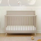 Lit de bébé convertible 4-en-1 Palma Mid-Century