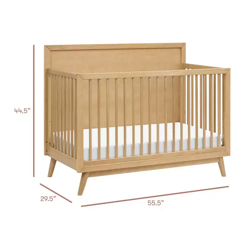 Lit de bébé convertible 4-en-1 Palma Mid-Century