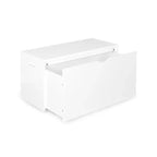 Coffre à jouets pour enfants avec tiroirs de rangement coulissants, organisateur de jouets avec tiroir roulant, blanc