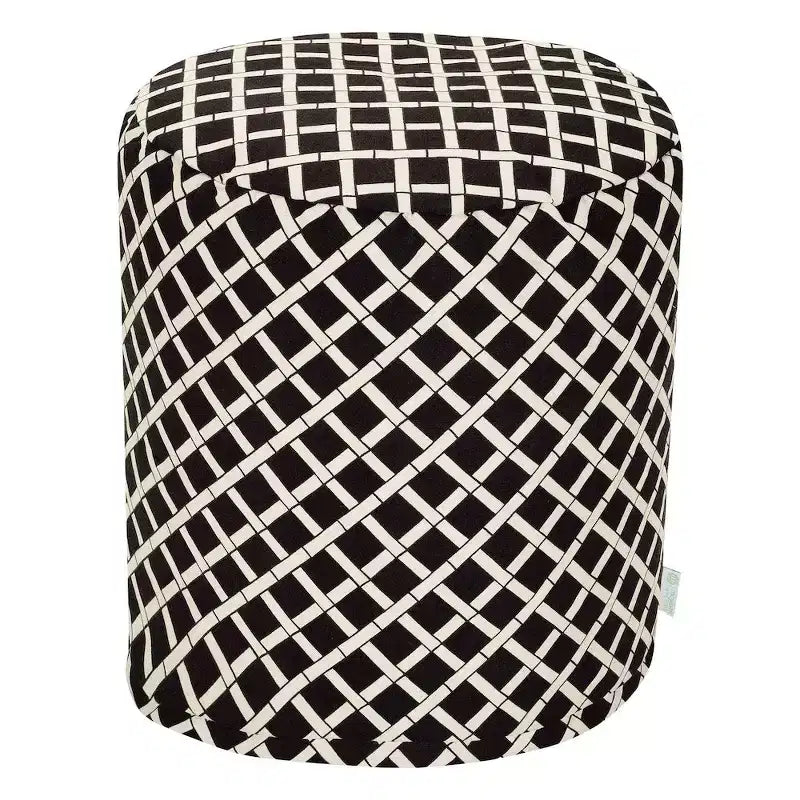 Pouf Bambou Brûlé