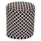 Pouf Bambou Brûlé
