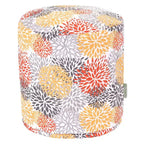 Majestic Home Goods,Pouf Blooms Citrus