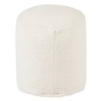 Majestic Home Goods,Pouf Cream
