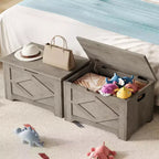 23.6 Banc de rangement en bois
