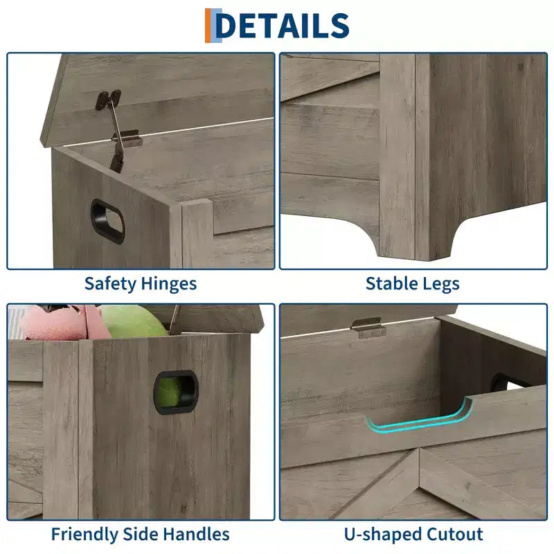 23.6 Banc de rangement en bois