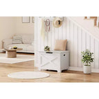 23.6 Banc de rangement en bois