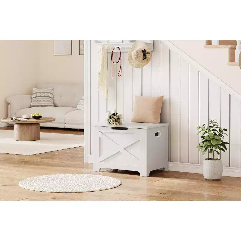 23.6 Banc de rangement en bois