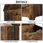 23.6 Banc de rangement en bois