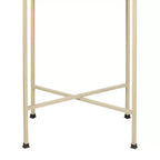 Table d'appoint pliable classique industrielle en métal Sterling 26.25