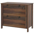 Lateral File Cabinet, 2 Drawer Filing Cabinet with Adjustable Hanging Bar for Letter, A4 and Legal Size