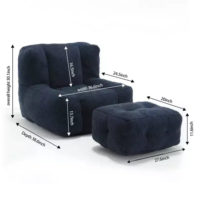 Pouf Fauteuil de sol Canapé paresseux