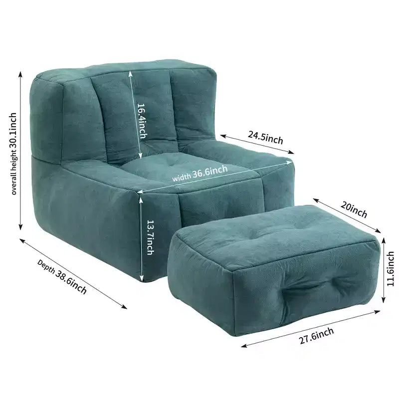 Pouf Fauteuil de sol Canapé paresseux