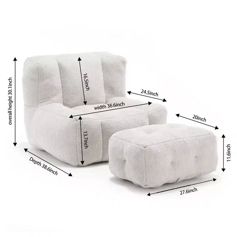 Pouf Fauteuil de sol Canapé paresseux