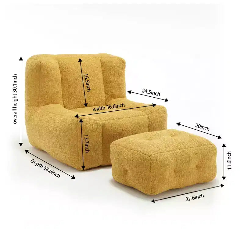 Pouf Fauteuil de sol Canapé paresseux