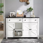 Buffet blanc de 140 cm