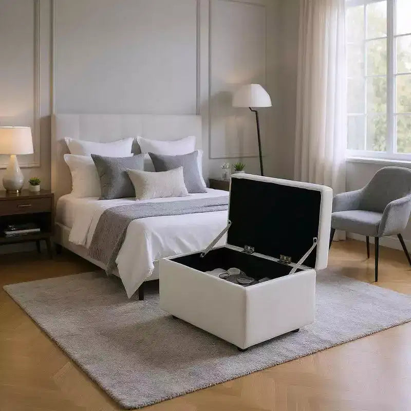 Tabouret de rangement multifonctionnel