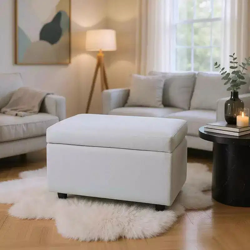 Tabouret de rangement multifonctionnel