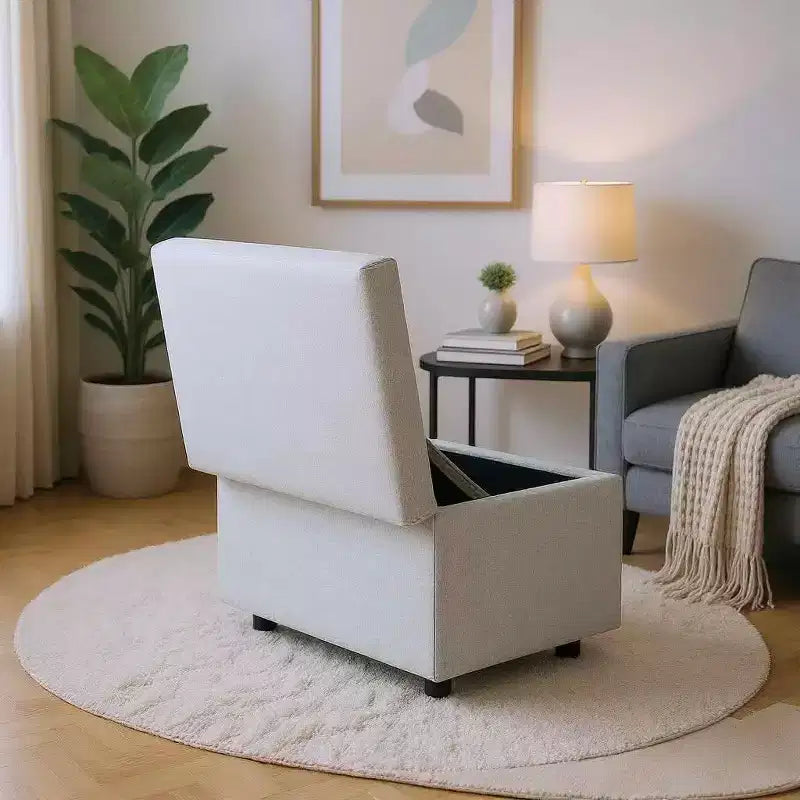 Tabouret de rangement multifonctionnel