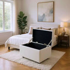 Tabouret de rangement multifonctionnel