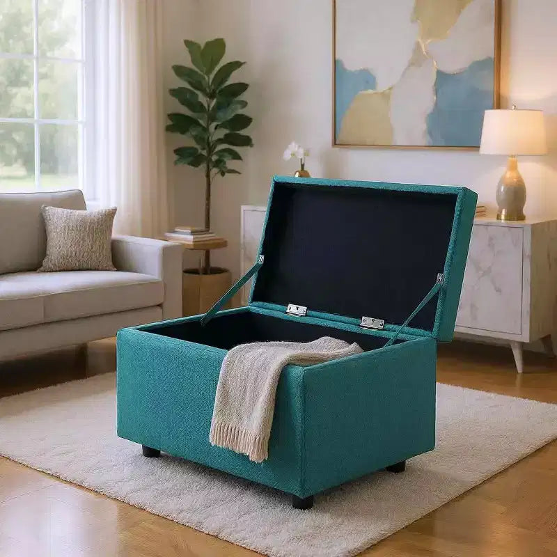 Tabouret de rangement multifonctionnel
