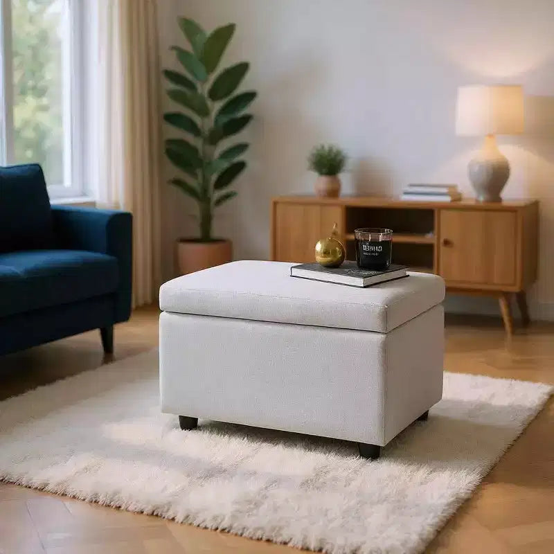 Tabouret de rangement multifonctionnel