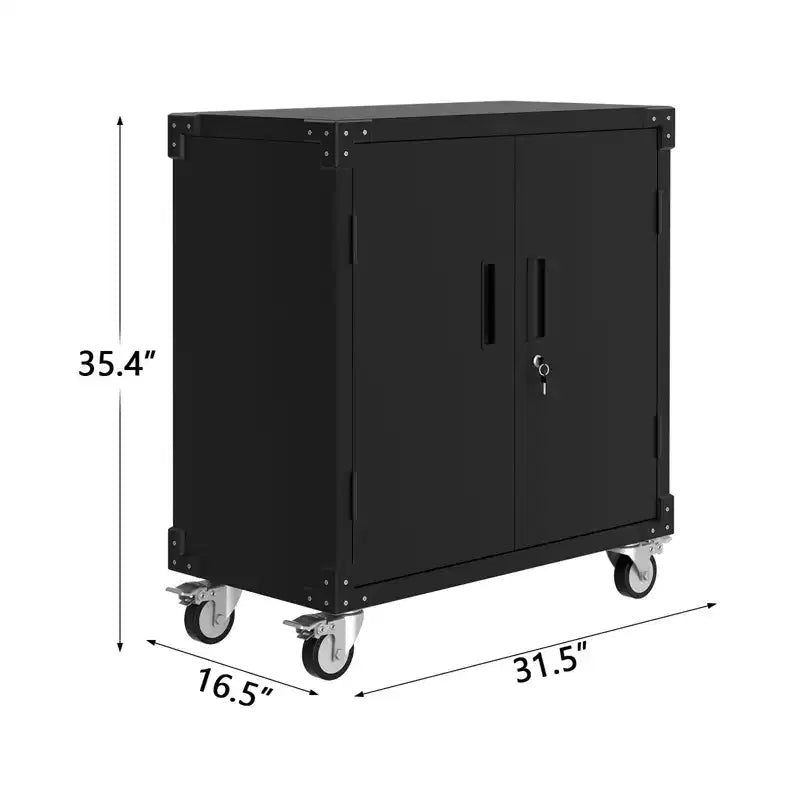 Armoire à outils, armoire de rangement en métal de 90 cm