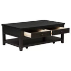 Table basse rectangulaire à 2 tiroirs Concord