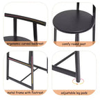 Tabourets de bar hauteur comptoir, lot de 3