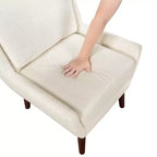 Fauteuil d'appoint, fauteuil lounge avec revêtement en chenille