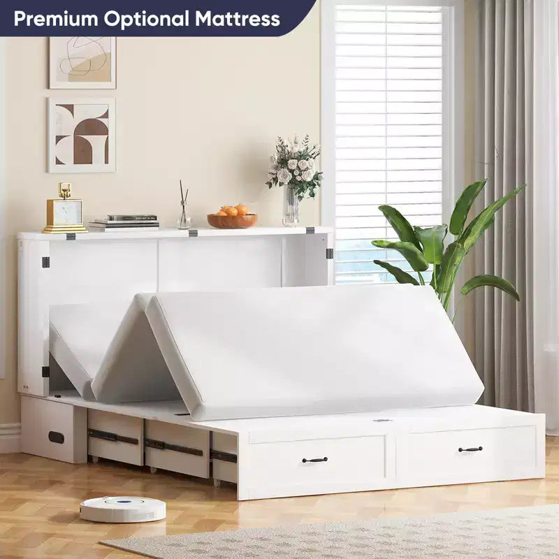 Lit escamotable moderne Queen size