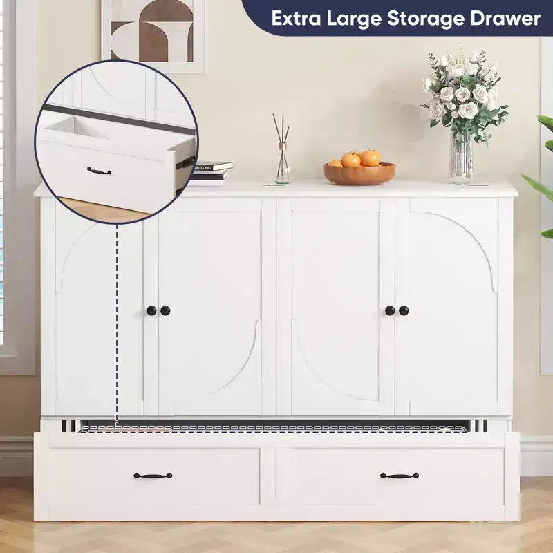 Lit escamotable moderne Queen size