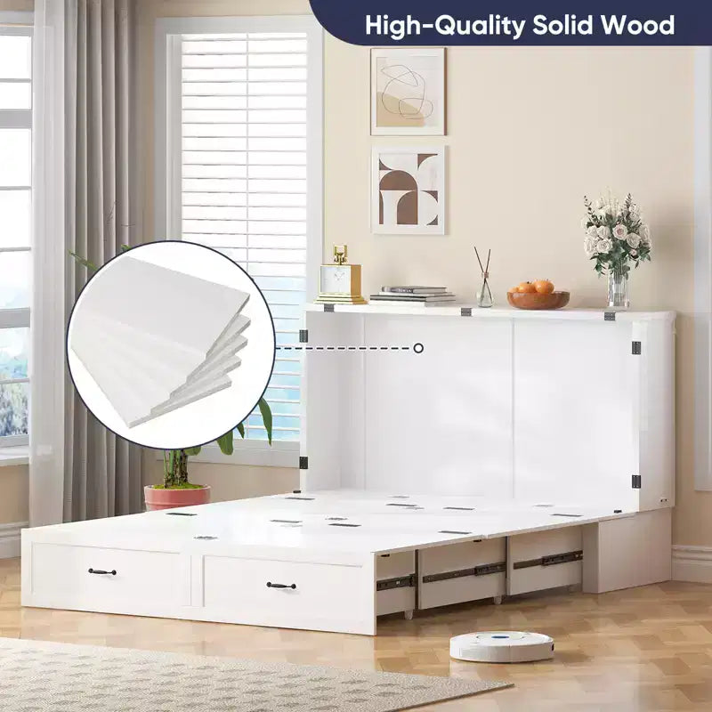 Lit escamotable moderne Queen size