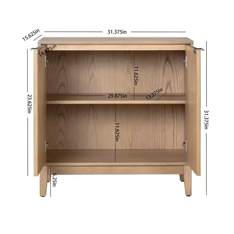 Petit Buffet d'Appoint, Meuble de Rangement Compact pour Cuisine, Salle à Manger ou Salon - Panipeachy