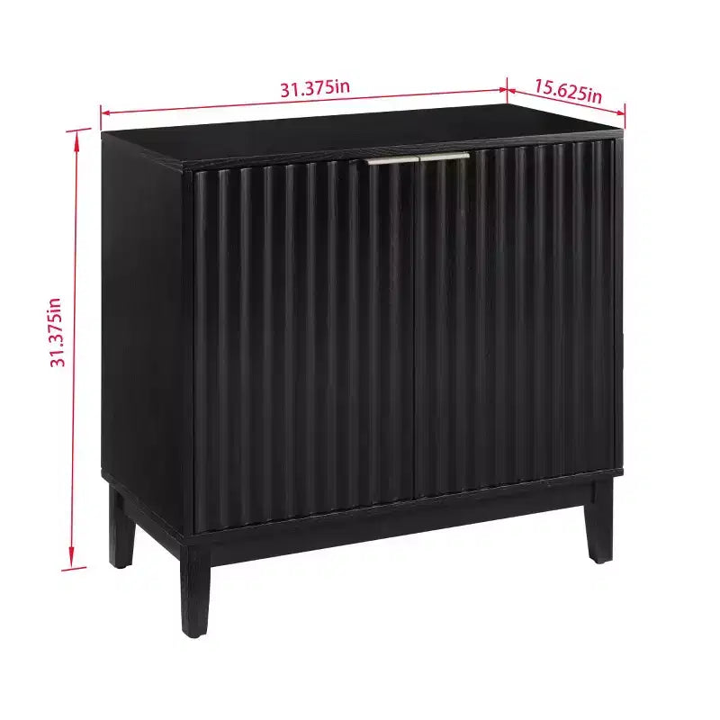 Petit Buffet d'Appoint, Meuble de Rangement Compact pour Cuisine, Salle à Manger ou Salon - Panipeachy