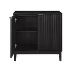Petit Buffet d'Appoint, Meuble de Rangement Compact pour Cuisine, Salle à Manger ou Salon - Panipeachy