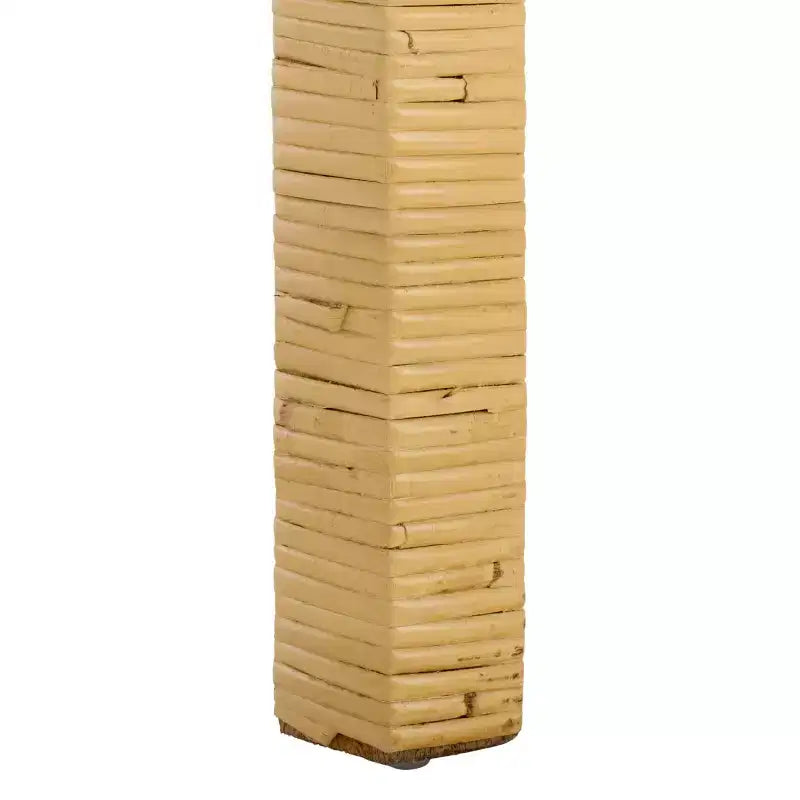Tabouret de bar rond en rotin