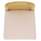 Tabouret de bar rond en rotin
