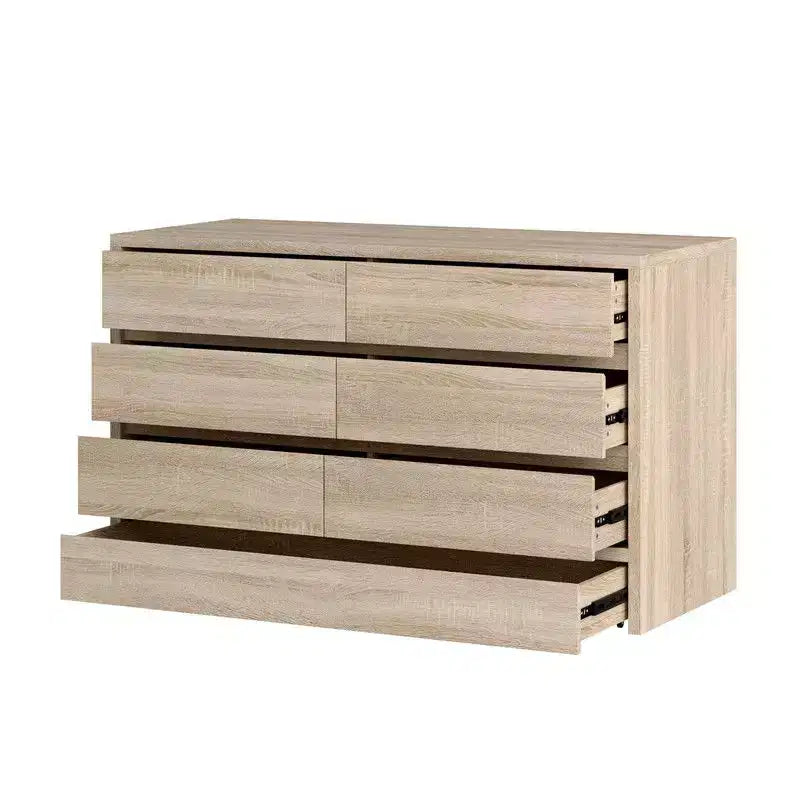 Meuble de rangement à roulettes à 9 tiroirs