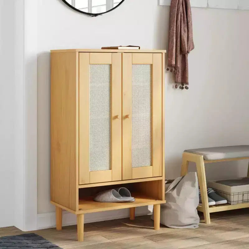 Meuble à chaussures de rangement d'appoint SENJA