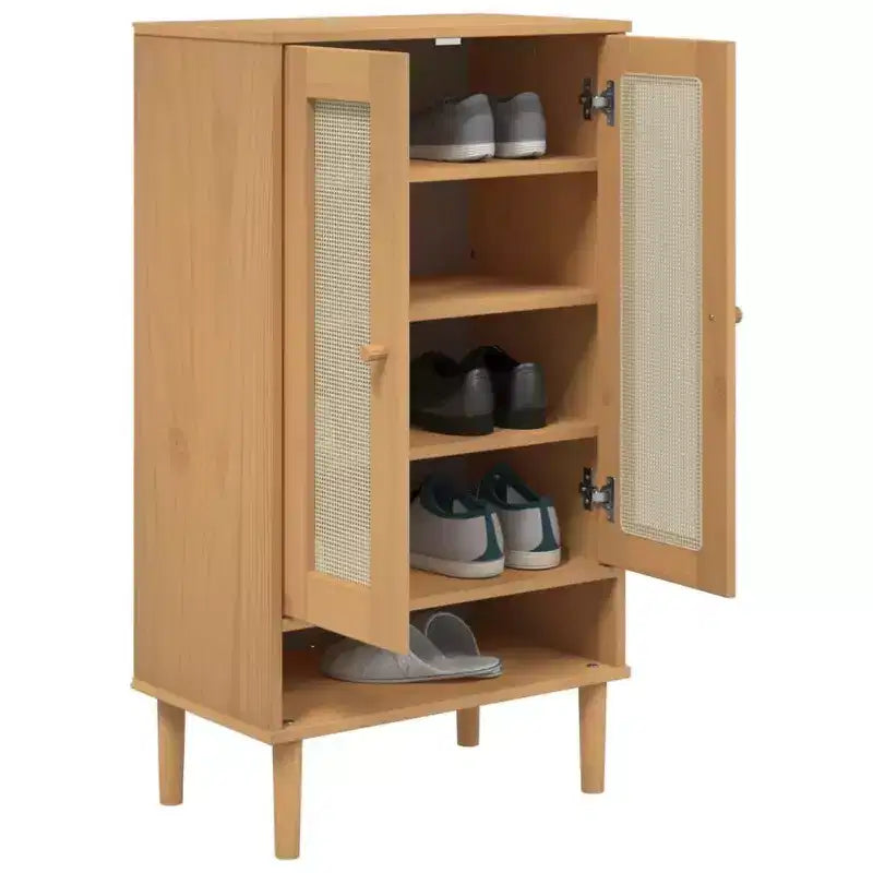 Meuble à chaussures de rangement d'appoint SENJA