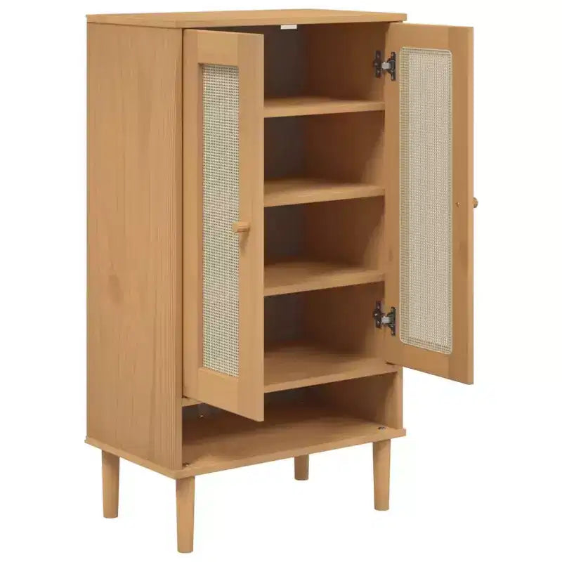 Meuble à chaussures de rangement d'appoint SENJA