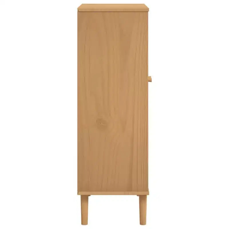 Meuble à chaussures de rangement d'appoint SENJA