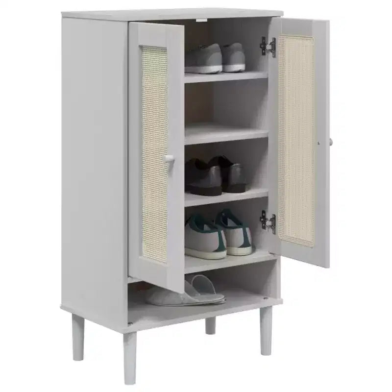 Meuble à chaussures de rangement d'appoint SENJA