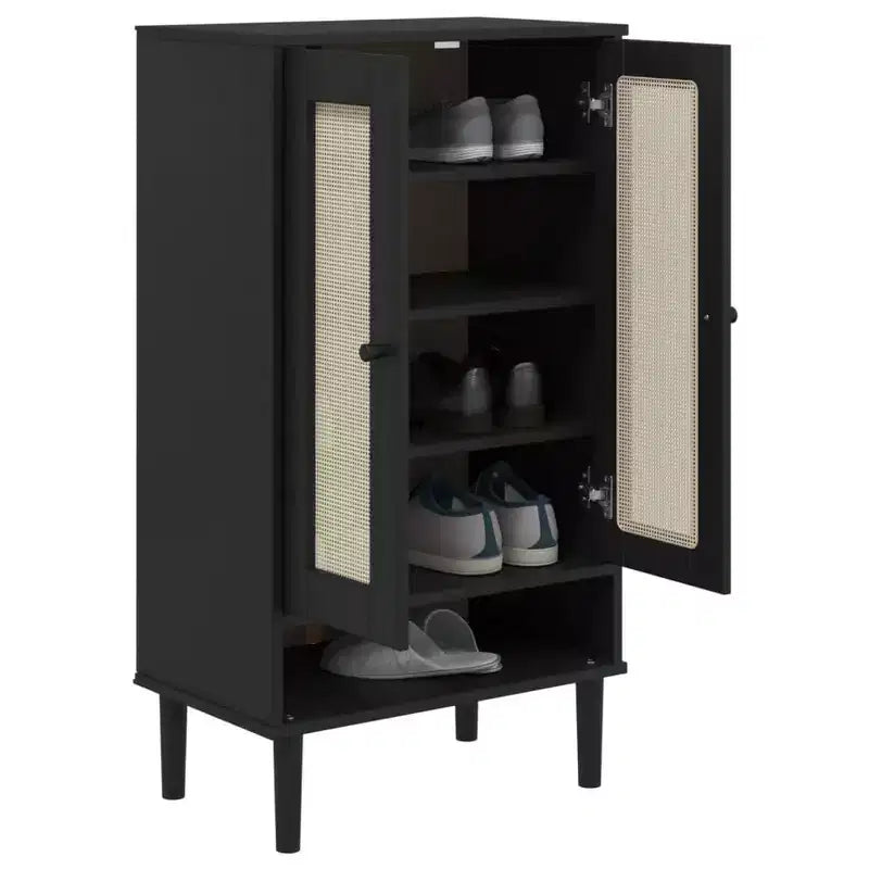 Meuble à chaussures de rangement d'appoint SENJA